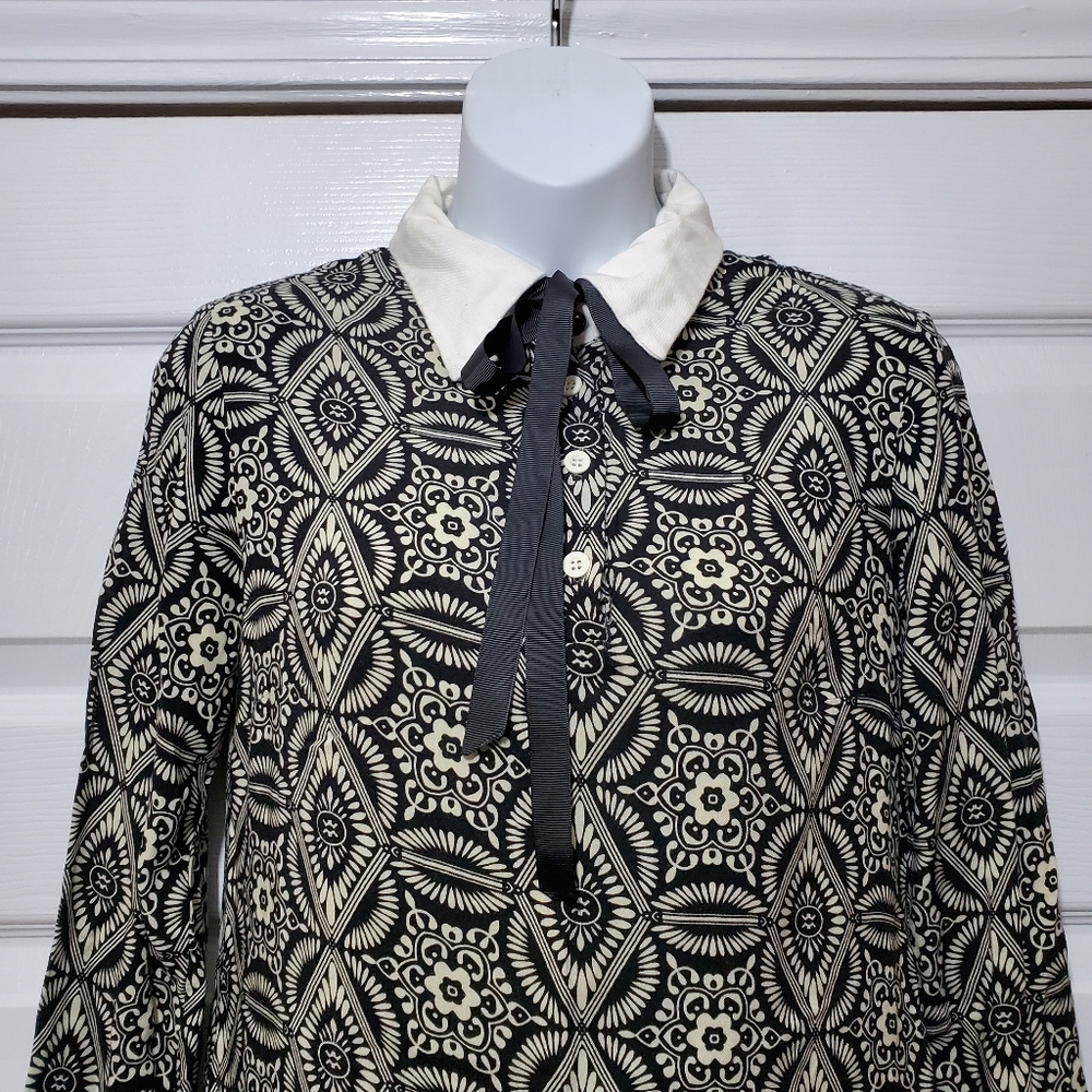 Reclaimed Vintage patterned tunic - Picture 2 of 5